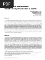 Obesidade e Tratamento: Desafio Comportamental e Social: Resumo