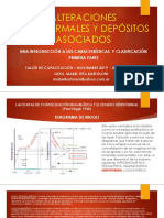 Alteraciones Hidrotermales y Depósitos Asociados - Taller Noviembre 2019 Mabel Bartoloni - Primera Parte