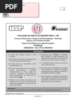 USP Prova Espanhol Modelo 2