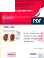 Glomerulonefritis - PATOLOGÍA CLÍNICA 