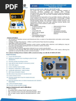 Transducer: AT-2040 Portable Vibration Calibrator and Test Set