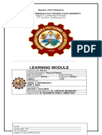 Learning Module: Republic of The Philippines Zamboanga Peninsula Polytechnic State University