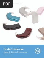 Product Catalogue: Naída CI Q Series & Accessories