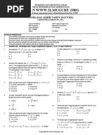 Soal PAT Matematika Peminatan Kelas 11