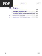 10 Engine: M2 Adjusting The Max. Engine Speed. M2 Adjusting The Min. Engine Speed (Idling Speed)