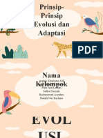 Prinsip-Prinsip Evolusi Dan Adaptasi