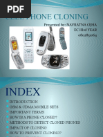 Cell Phone Cloning by Navratna