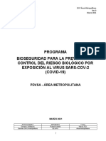 Prog de Bioseguridad Metropolitana Ene 2021 Rev.0