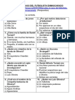 Prueba 2 - El Caso Del Futbolista Enmascarado