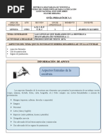 LENGUA 1er Año Guía I