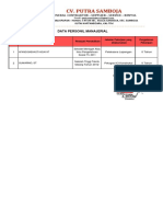 Data Personil-Cvpusam