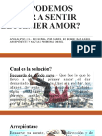 Como Podemos Volver A Sentir El Primer Amor