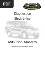 MONTERO Pin Voltage Chart Ecu