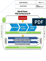 Mapa de Procesos HSEQ Consulting Group HN