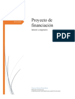 Actividad # 5 Proyecto de Financiacion Interes Compuesto