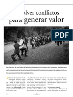 Resolver Conflictos para Generar Valor