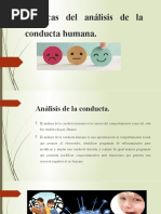 Técnicas Del Análisis de La Conducta Humana EXPOSICION