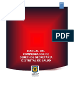 Manual de Usuario Comprobador de Derechos