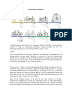 Evolucion de La Bicicleta