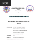 Responsabilidad Internacional