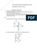 Latihan Soal - BIPOLAR JUNCTION TRANSISTOR