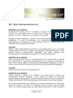 MatrixExit 03 Entrenamiento