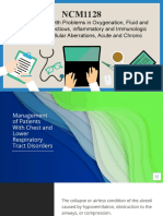 Management of Patients With Chest and Lower Respiratory