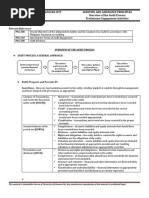 LECTURE 2 - Overview of The Audit Process and Preliminary Activities