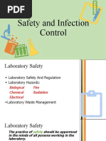 Laboratory1 Safety and Infection Control