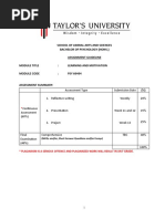 Assignment Guideline PSY60404 March2021