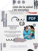 Promoción de La Salud Oral en Escuelas