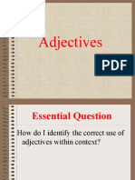 Adjectives PowerPoint