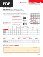 Mca-I-Gf: Self-Regulating Heating Cables For Anti-Freeze Corrosives and Acids
