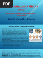 Clase 06 - Metalurgia Fisica I - Modulo I