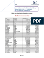 MSMCE - TN.Liste Admis À S'inscrire Pour Affichage