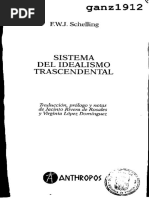 SCHELLING, F. W. J. - Sistema Del Idealismo Trascendental (OCR) (Por Ganz1912)