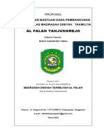 Proposal Pembangunan Gedung Madrasah Diniyah Tanjungrejo