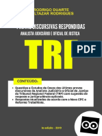 TRF Analista Judiciário - Prova Discursiva