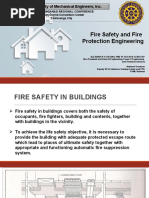 Fire Safety and Fire Protection Engineering: Philippine Society of Mechanical Engineers, Inc