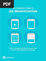 The Definitive Guide To Ad Monetization