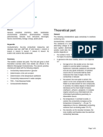 Conductometry Theoretical Part: Application Bulletin 102/3 e