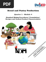 Bread and Pastry Production: Quarter 1 - Module 4