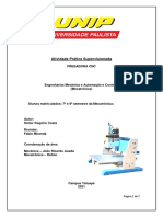 APS Eng. Mecânica e Mecatrônica 8-9 SEM - FRESADORA CNC 2021-2