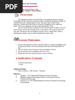 Lesson Outcomes: Indicative Content