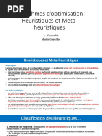 4 - Algorithmes D'optimisation Heuristiques Et Meta-Heuristiques