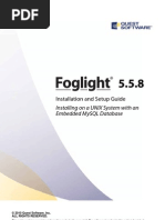 Foglight Install Unix Embedded Mysql