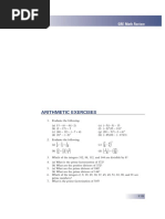 GRE-Official-Guide-Arithmetic Exercises