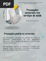 Aula Precauçoes Universais - Biossegurança - Licia Lins