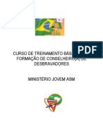 Curso de Treinamento Básico para Formação de Conselheiro (A) de Desbravadores Ministério Jovem Asm