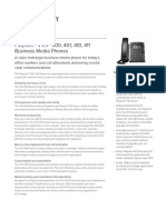 VVX 400 Series Data Sheet Enus